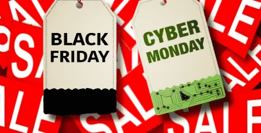 Black Friday and cyber Monday