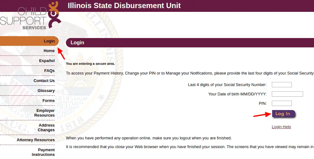 ilsdu.com: Login Illinois State Disbursement Unit Account