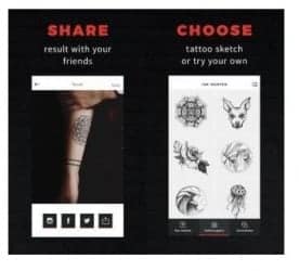 Inkhunter Tattoo Design App